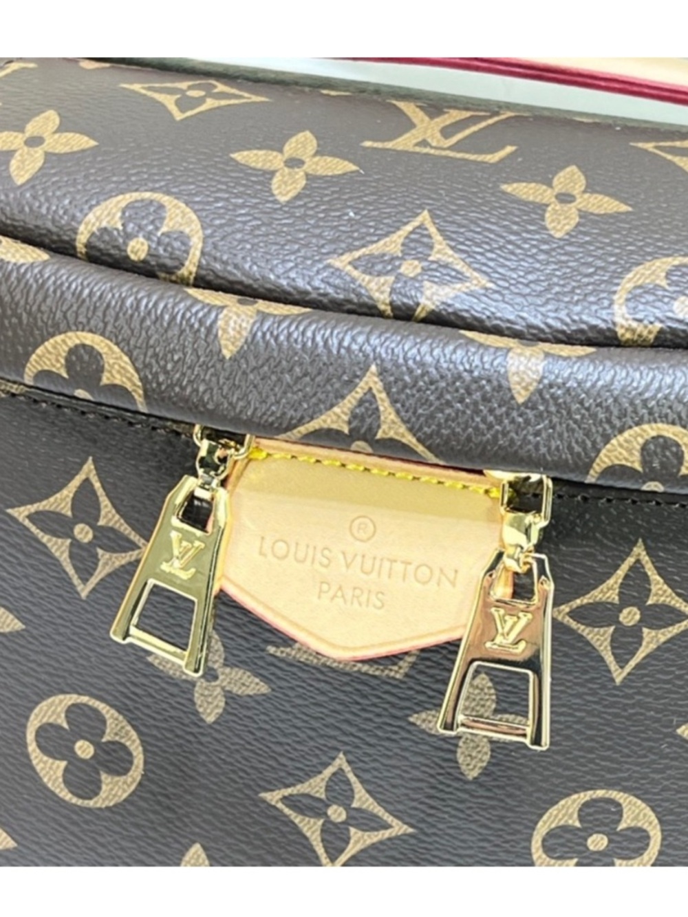 Louis Vuitton Monogram Canvas Fanny Pack Crossbody Bumbag in Brown and Tan - Picture 14 of 15